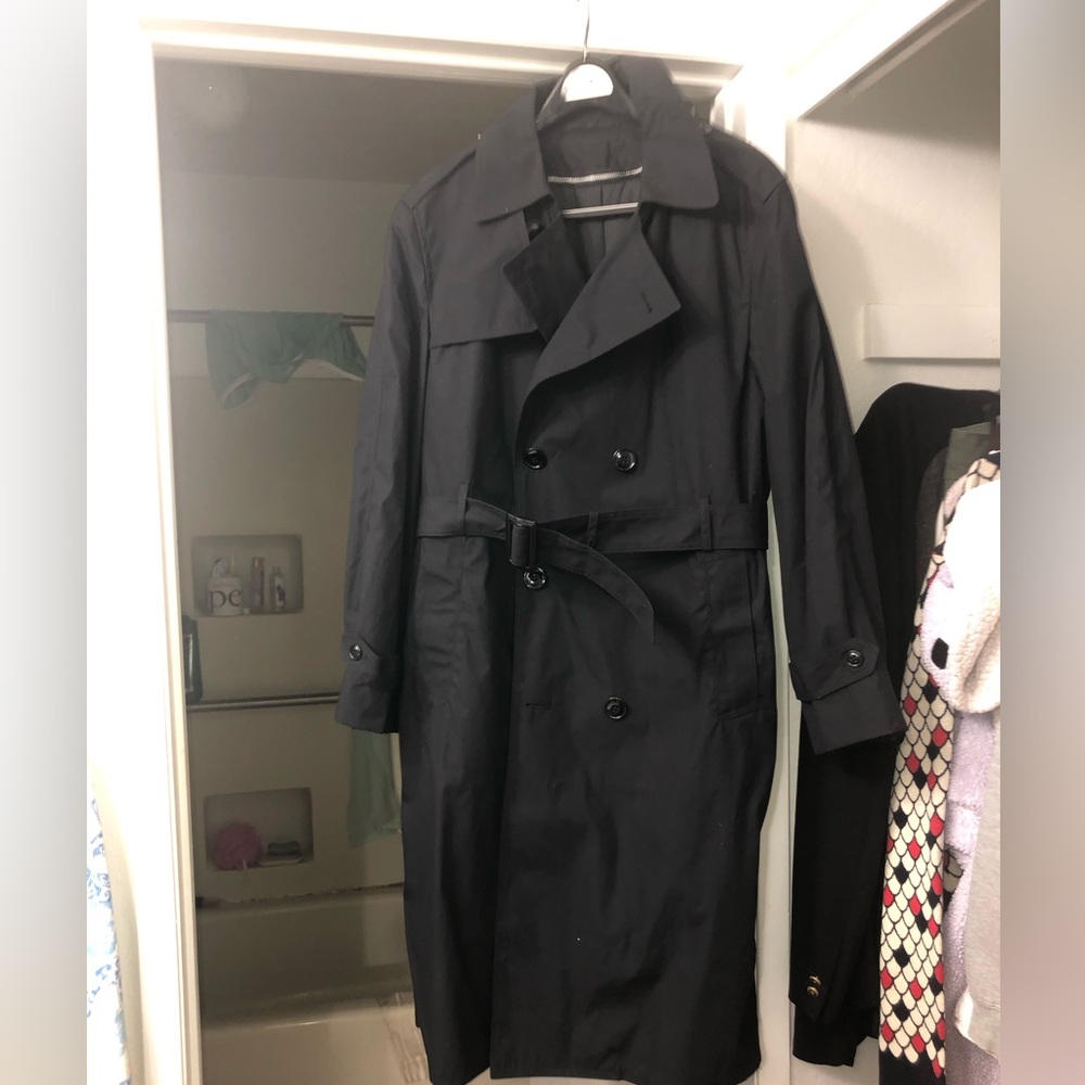 DSCP Mens All Weather Military Trench Coat